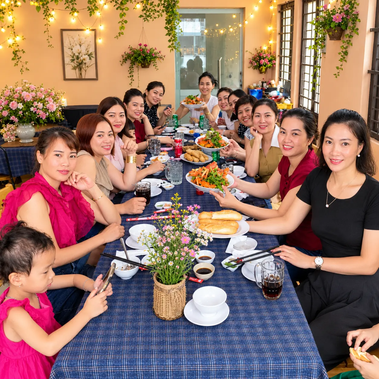 Đặt bàn ăn đặc sản